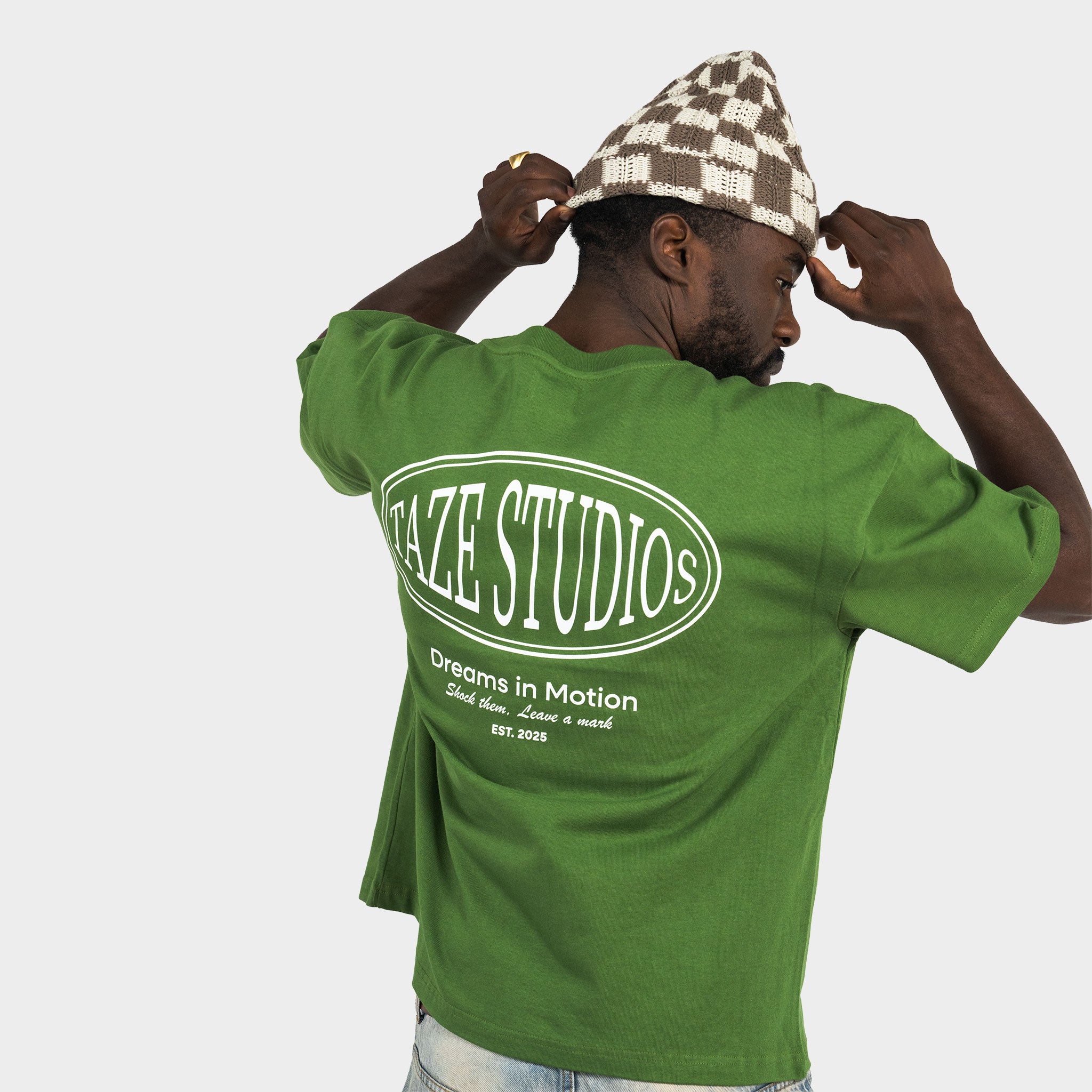 Stamp Tee - Garden Green